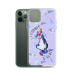 Coque iPhone Humour Licorne <br/>Licornet De Glace - Le Coin Des Licornes