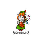 Sticker Humour Licorne<br/>Petit Licornemuse - Le Coin Des Licornes