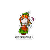 Sticker Humour Licorne<br/>Petit Licornemuse - Le Coin Des Licornes