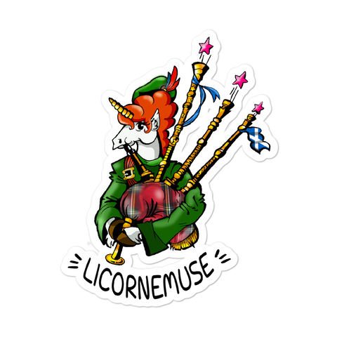 Sticker Humour Licorne<br/>Licornemuse - Le Coin Des Licornes