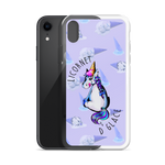 Coque iPhone Humour Licorne <br/>Licornet De Glace - Le Coin Des Licornes