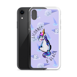 Coque iPhone Humour Licorne <br/>Licornet De Glace - Le Coin Des Licornes