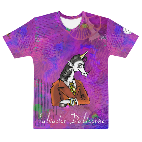 T-Shirt Intégral Humour Licorne<br/>Salvador Dalicorne Rosado - Le Coin Des Licornes