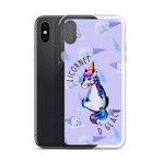 Coque iPhone Humour Licorne <br/>Licornet De Glace - Le Coin Des Licornes