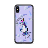 Coque iPhone Humour Licorne <br/>Licornet De Glace - Le Coin Des Licornes