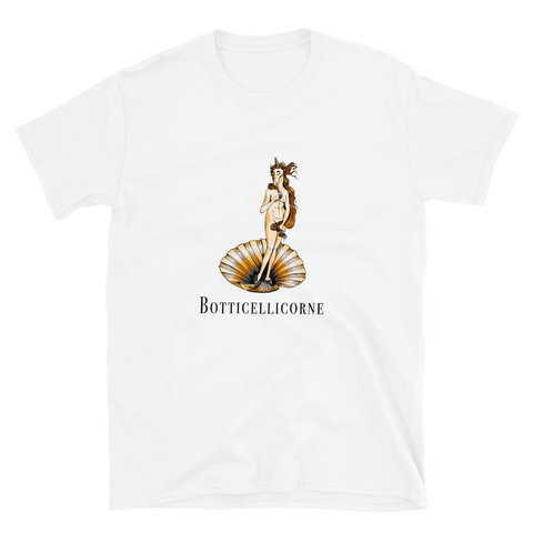 T-Shirt Humour Licorne<br/>Botticellicorne - Le Coin Des Licornes