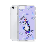 Coque iPhone Humour Licorne <br/>Licornet De Glace - Le Coin Des Licornes