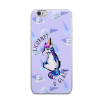 Coque iPhone Humour Licorne <br/>Licornet De Glace - Le Coin Des Licornes