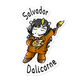 Sticker Humour Licorne<br/>Petit Salvador Dalicorne - Le Coin Des Licornes