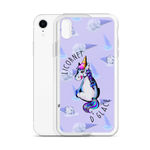 Coque iPhone Humour Licorne <br/>Licornet De Glace - Le Coin Des Licornes