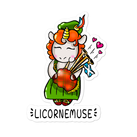 Sticker Humour Licorne<br/>Petit Licornemuse - Le Coin Des Licornes