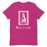 T-Shirt Humour Licorne<br/>Mona Licorne Cadré (négatif) - Le Coin Des Licornes