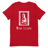 T-Shirt Humour Licorne<br/>Mona Licorne Cadré (négatif) - Le Coin Des Licornes