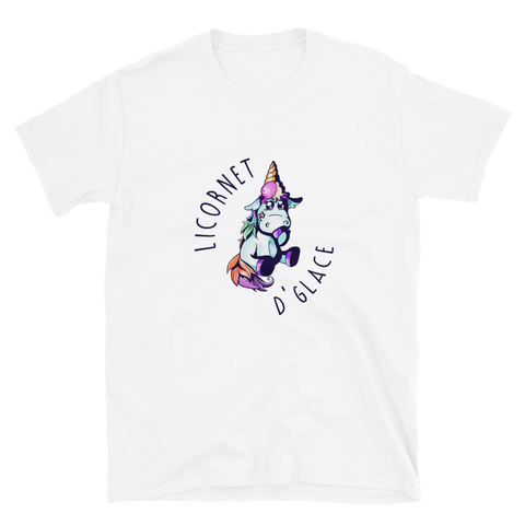 T-Shirt Humour Licorne<br/>Mini Licornet De Glace - Le Coin Des Licornes