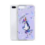 Coque iPhone Humour Licorne <br/>Licornet De Glace - Le Coin Des Licornes