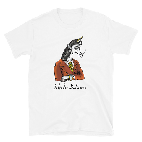 T-Shirt Humour Licorne<br/>Salvador Dalicorne - Le Coin Des Licornes