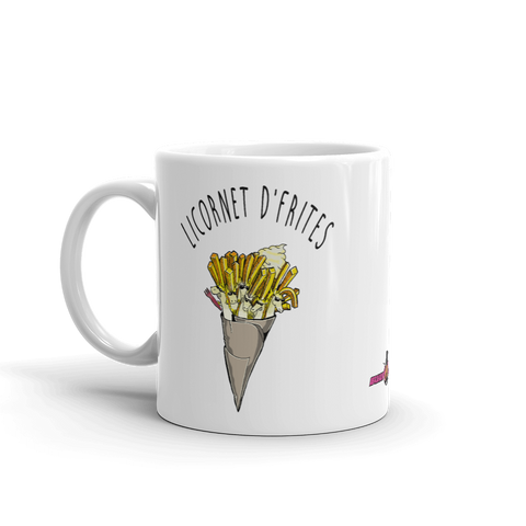 Mug Licorne Humour<br/>Licornet De Frites Mayonnaise - Le Coin Des Licornes