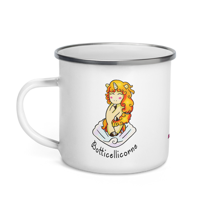 Mug Émail Humour Licorne<br/>Botticellicorne - Le Coin Des Licornes