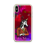 Coque iPhone Licorne Humour<br/>Salvador Dalicorne Rosso - Le Coin Des Licornes