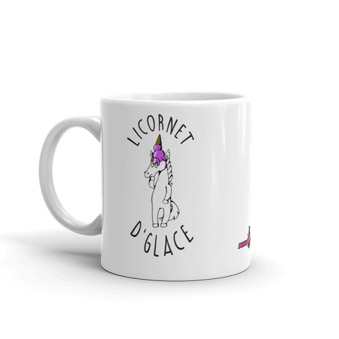 Mug Licorne Humour<br/>Licornet De Glace Maladroit - Le Coin Des Licornes