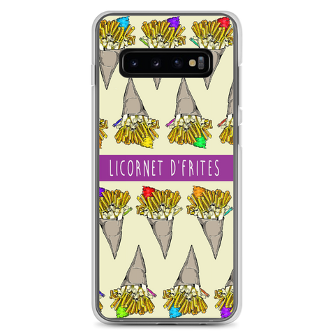 Coque Samsung Licorne Humour<br/>Licornet De Frites - Le Coin Des Licornes