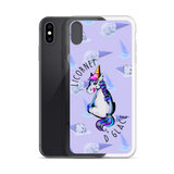 Coque iPhone Humour Licorne <br/>Licornet De Glace - Le Coin Des Licornes