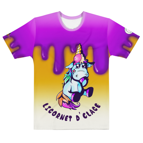 T-Shirt Intégral Humour Licorne<br/>Licornet De Glace - Le Coin Des Licornes