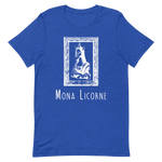 T-Shirt Humour Licorne<br/>Mona Licorne Cadré (négatif) - Le Coin Des Licornes