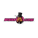 Sticker Humour Licorne<br/>Abraham Licorne - Le Coin Des Licornes