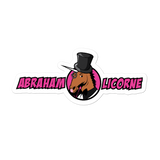 Sticker Humour Licorne<br/>Abraham Licorne - Le Coin Des Licornes