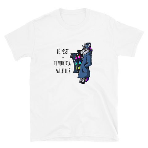 T-Shirt Humour Licorne<br/>Dealer De Paillettes - Le Coin Des Licornes