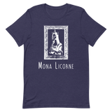 T-Shirt Humour Licorne<br/>Mona Licorne Cadré (négatif) - Le Coin Des Licornes