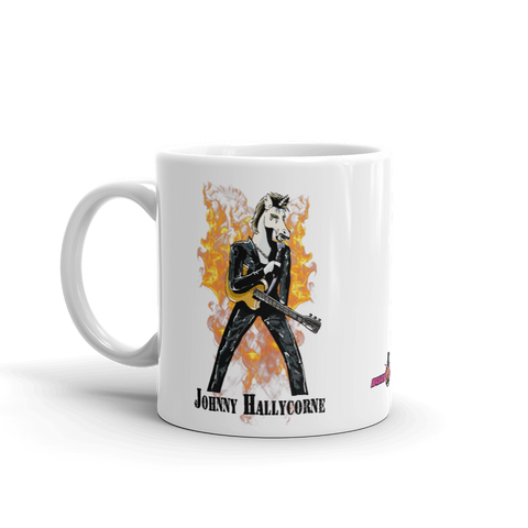 Mug Licorne Humour<br/>Johnny Hallicorne - Le Coin Des Licornes