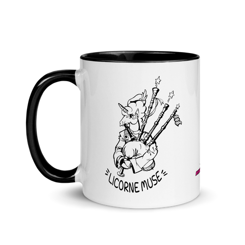 Mug Licorne Humour<br/>Licornemuse (mono) - Le Coin Des Licornes