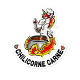 Sticker Humour Licorne<br/>Chilicorne Carne - Le Coin Des Licornes