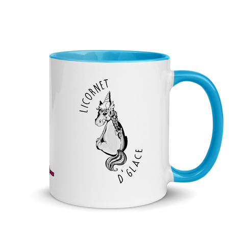 Mug Licorne Humour<br/>Licornet De Glace (mono) - Le Coin Des Licornes