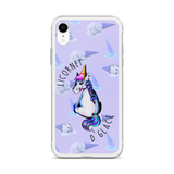 Coque iPhone Humour Licorne <br/>Licornet De Glace - Le Coin Des Licornes