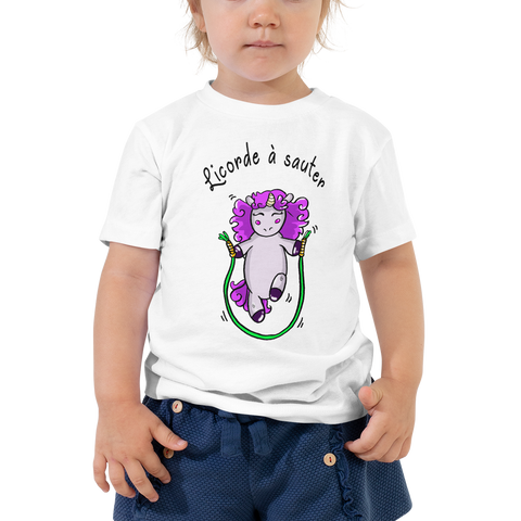 T-shirt Enfant Humour Licorne<br/>Licorde à Sauter - Le Coin Des Licornes