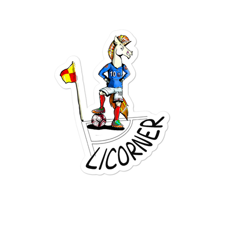 Sticker Humour Licorne<br/>Licorner - Le Coin Des Licornes