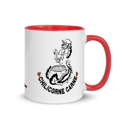 Mug Licorne Humour<br/>Chilicorne Carne (mono) - Le Coin Des Licornes