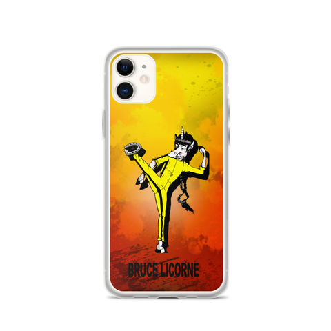 Coque iPhone Humour Licorne<br/>Bruce Licorne - Le Coin Des Licornes