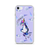 Coque iPhone Humour Licorne <br/>Licornet De Glace - Le Coin Des Licornes