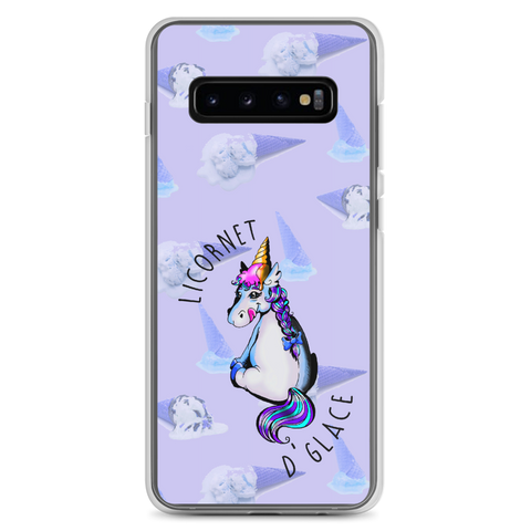 Coque Samsung Licorne Humour<br/>Licornet De Glace - Le Coin Des Licornes