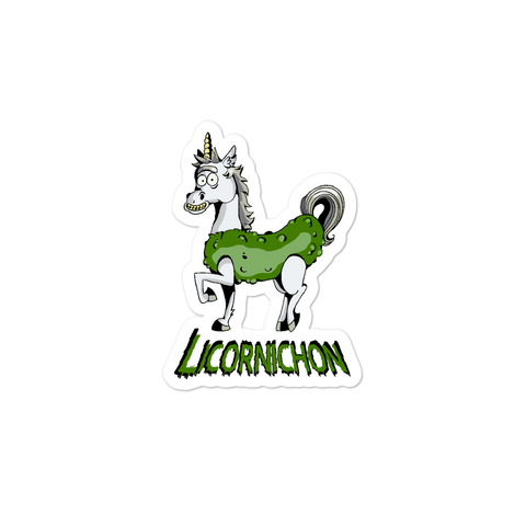 Sticker Humour Licorne<br/>Licornichon - Le Coin Des Licornes