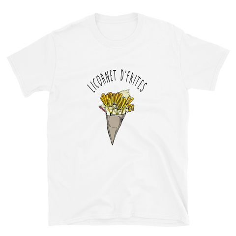 T-Shirt Humour Licorne<br/>Licornet De Frites - Le Coin Des Licornes