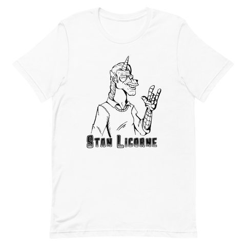 T-Shirt Licorne Humour <br/>Stan Licorne (mono) - Le Coin Des Licornes