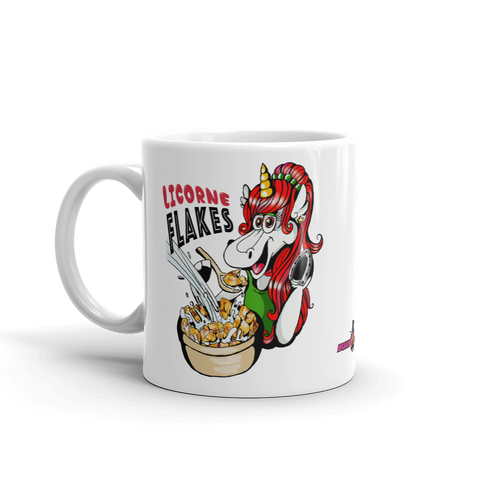 Mug Licorne Humour<br/>Licorne Flakes - Le Coin Des Licornes