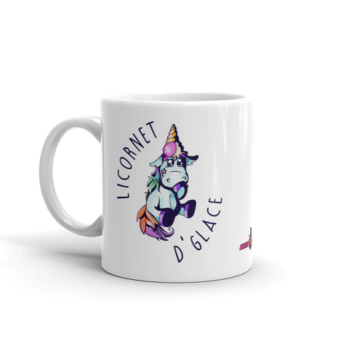 Mug Licorne Humour<br/>Bébé Licornet De Glace - Le Coin Des Licornes