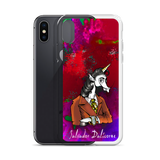 Coque iPhone Licorne Humour<br/>Salvador Dalicorne Rosso - Le Coin Des Licornes