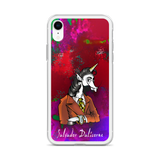 Coque iPhone Licorne Humour<br/>Salvador Dalicorne Rosso - Le Coin Des Licornes